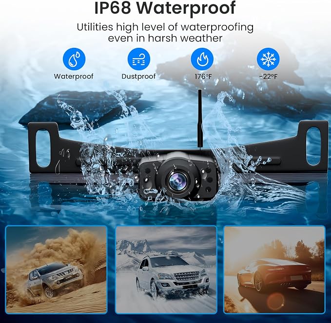 Wireless Backup Camera, Reverse Rear Camera - Image 5