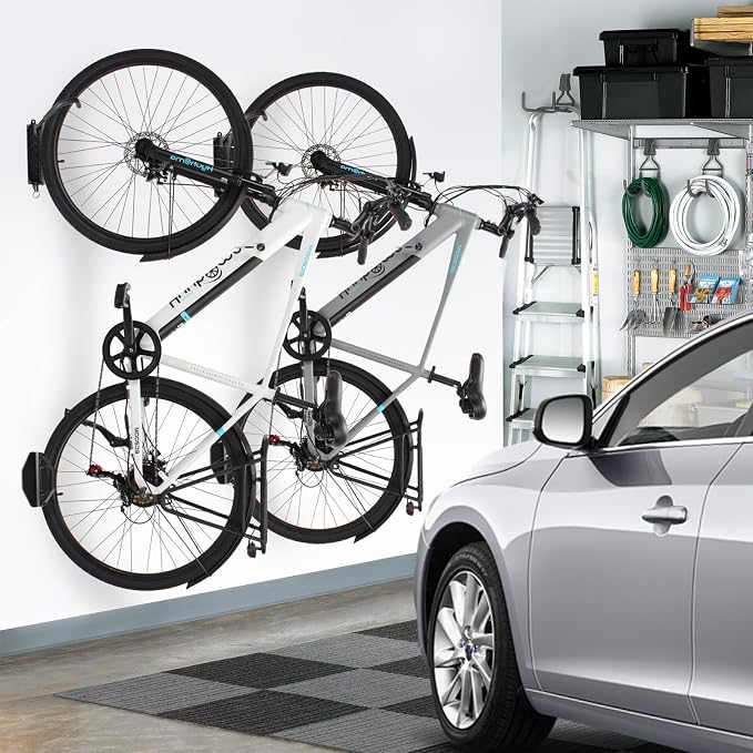 Bike Wall Mount, Space Saving Bike Wall Hanger, Hanging Bike Rack - Image 8