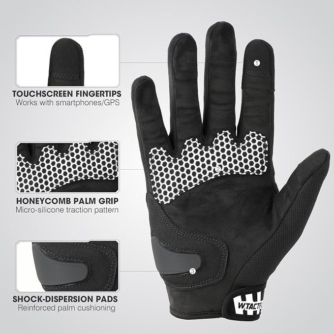 WTACTFUL Lightweight Motorcycle Gloves - Image 3