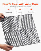 VEVOR Interlocking Drainage Mat, 15.7” x 15.7” Modular Interlocking Cushion - Image 4