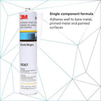 3M Urethane Seam Sealer, High Solids, Permanently Flexible, 310 mL/10.5 fl oz - Image 2