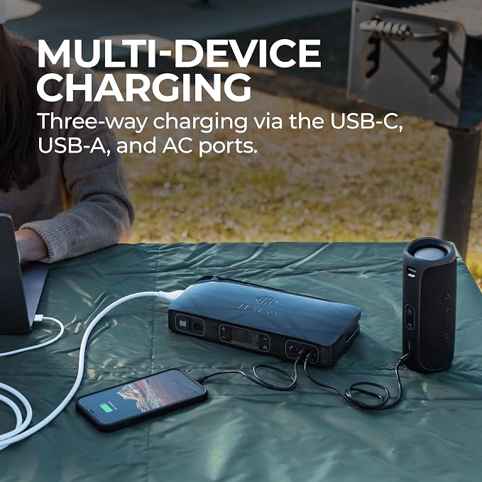 HALO Bolt Ultimate 2 Portable Car Battery Jump Starter | 130 PSI Air Compressor - Image 4