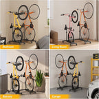 Vertical Bike Stands，Standing Bike Rack - Image 8