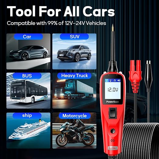 Autel PowerScan PS100 Power Circuit Probe Tester - Image 8