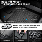 Powerty Floor Mats for 2023-2025 Nissan Pathfinder 7 Seats Accessories All - Image 4