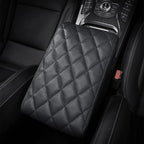 Car Center Console Cover pad Genuine Cowhide Leather, Vehicle Arm Rest Cushion by -----------------