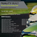 Premium Ceramic Rear Brake Pads Compatible - Image 3