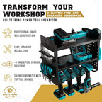 Power Tool Organizer Wall Mount - Image 3
