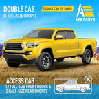 Extra Durable Window Deflectors Tape-On Window Visors Rain Guards Fit - Image 3
