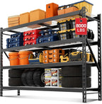 WORKPRO 8000LBS Storage Shelves, Heavy-Duty Metal Shelving Unit, Adjustable by WORKPRO