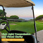 10L0L Golf Cart Windshield for Club Car Precedent 2004-Up, 2017-Up Onward - Image 3