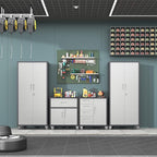 Metal Tool Cabinet, Garage Storage Cabinet System, Wall Cabinet & Locking - Image 2