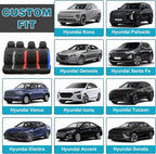 GIANT PANDA 2 Front Leather Car Seat Cover - Image 3