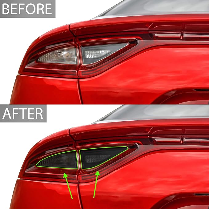 BOGAR TECH DESIGNS Tail Light Precut Tint Kit Compatible - Image 3