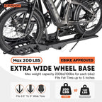CyberRack E1 Hitch 1-EBike Rack - Image 3