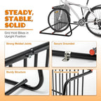 Floor Bike Rack, 10-Bike Freestanding Bicycle Storage Holder - Image 5