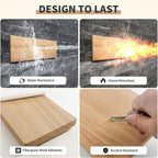 GWP02S Wood Grain Garage Wall Protector Car Door Protectors, Garage Accessories - Image 5
