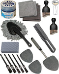 18Pcs Professional Car Interior Detailing Kit All-in-One Cleaning Tools by OeSee