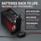 NOCO GENIUS2: 2A 6V/12V Smart Battery Charger – Automatic Maintainer, Trickle - Image 6