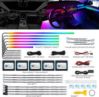 Dreamcolor Acrylic Interior Car LED Strip Light - Image 2
