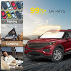 Car Windshield Sun Shade Compatible - Image 2