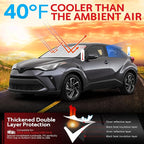 KAYZT Windshield Sun Shade for 2018-2023 Toyota CHR CH-R SUV Foldable Sunshade - Image 2