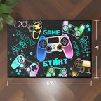 Play Gaming Rug for Bedroom Gamer Mat Gamepad for Boys Room 2x3 for Playroom - Image 2