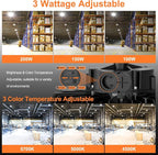 3Pack LED High Bay Lights, 200W UFO High Bay LED Shop Lights, 30000LM - Image 5