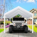 COBIZI Carport Canopy 12x20 Heavy Duty Car Tent Garage, Galvanized Frame Car - Image 6
