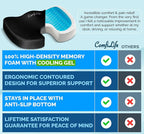 ComfiLife Premium Gel & Memory Foam Seat Cushion – Doctor Recommended Office - Image 8