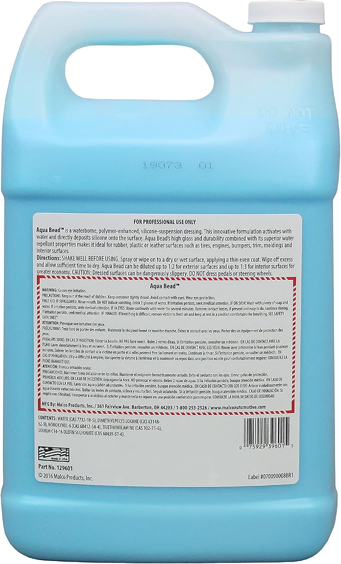 Malco Aqua Bead Water Based Dressing - Image 2
