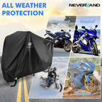 NEVERLAND Motorcycle Cover Waterproof Outdoor - Image 5