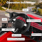 Costzon Ride on Car, 12V Battery Powered Truck Vehicle - Image 2
