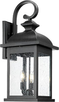 FEMILA 26" Outdoor Wall Light, Large Exterior Wall Light Fixtures, 3 Light by FEMILA
