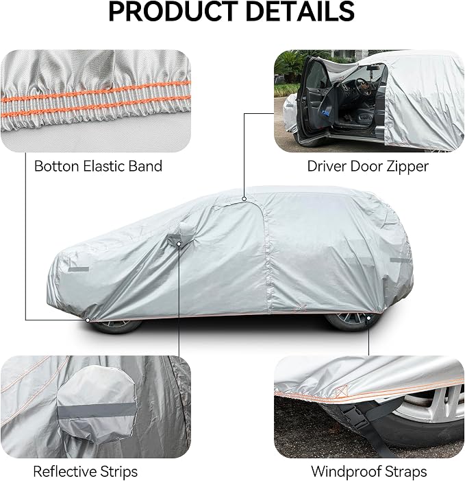 7-Layer SUV Car Cover Compatible - Image 5