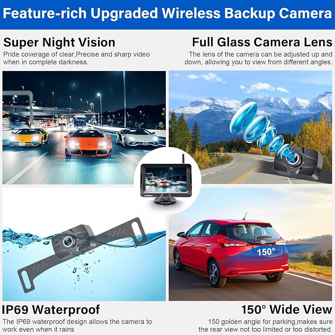 Wireless Backup Camera Ease Install - Image 3