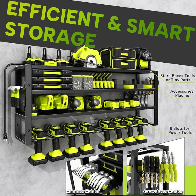 Large Power Tool Organizer Wall Mount - Image 5