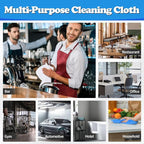 FIXSMITH Shop Towels, Microfiber Cleaning Cloth Bulk, 200 Pack Microfiber Towels - Image 7