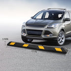 Heavy Duty Rubber Parking Curb - 55000 Lb Capacity - Image 2