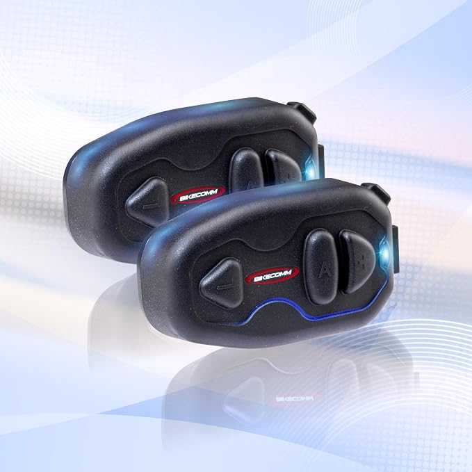Salut Motorcycle Bluetooth Intercom Headset by BIKECOMM