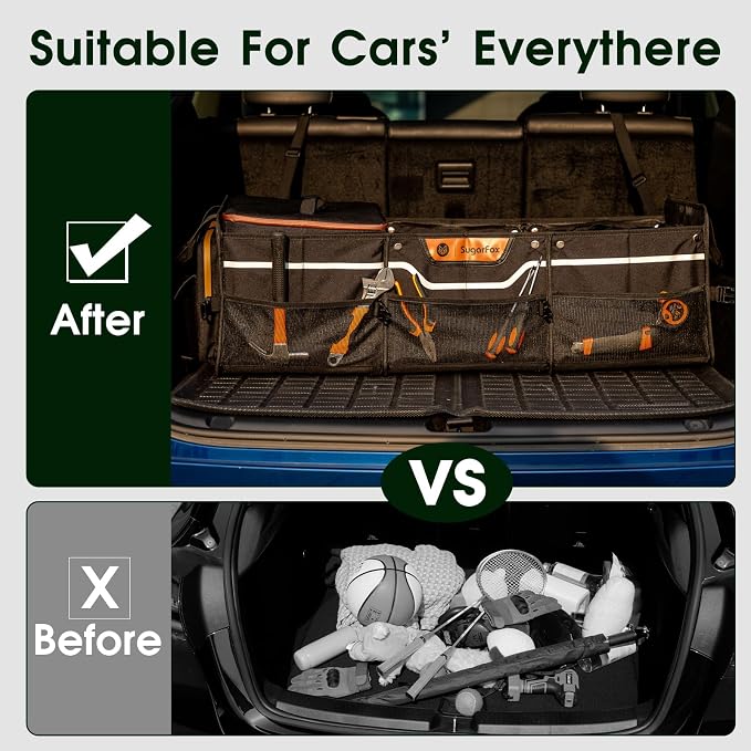 Trunk Organizer, Heavy-Duty Storage - Image 7