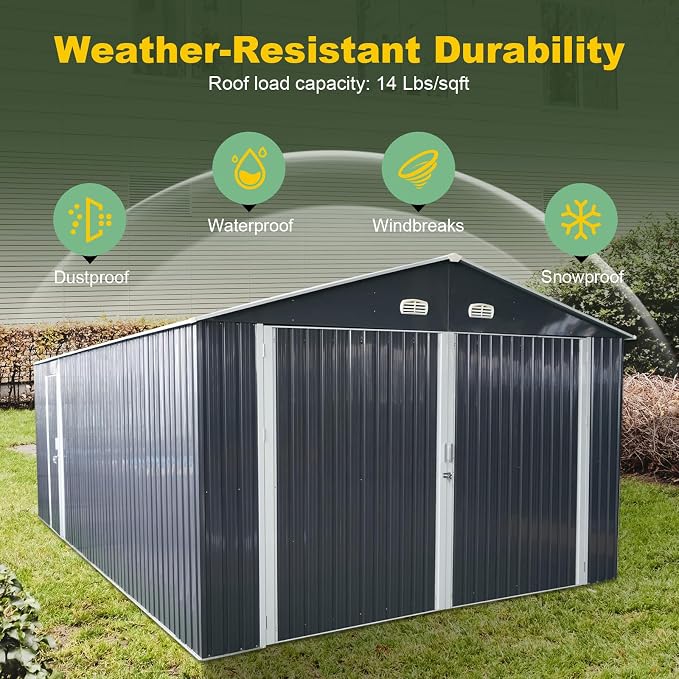 Outdoor Storage Shed 20x13 FT, Sheds & Outdoor Storage Clearance - Image 8