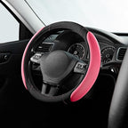 Skechers Pink Steering Wheel Cover, Memory Foam Car Steering Wheel Cover by Skechers