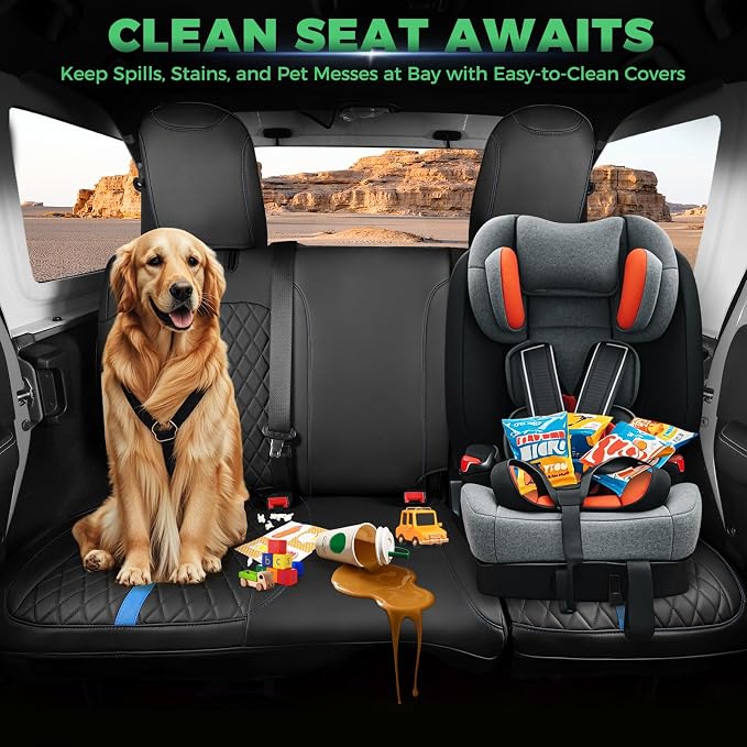 for Jeep Wrangler Seat Covers 4Door JK 2013 2014 2015 2016 2017, Custom Car - Image 7