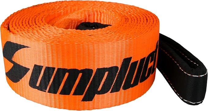 Recovery Tow Strap 3in X 30ft Heavy Duty 30, 000 lbs Break Strength, Use by Sumpluct