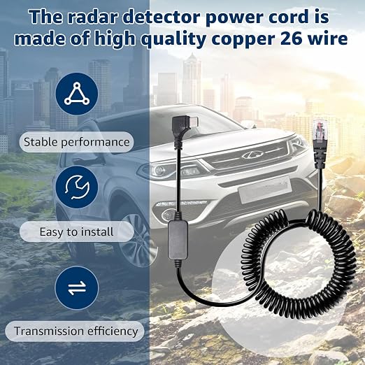 Radar Detector Colied Cord - Image 4
