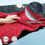 LIVOS 2 Pack Car Drying Towel, Premium Microfiber Towels - Image 4