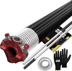 Garage Door Torsion Spring 218x1.75x24 Includes 1” Steel Bearing, Non-Slip by GASHardware