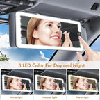 Car Sun Visor Vanity Mirror, Dimmable Makeup Mirror - Image 4