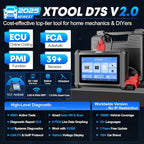 XTOOL D7S Bidirectional Scan Tool, 2025 OBD2 Scanner Diagnostic Tool - Image 2